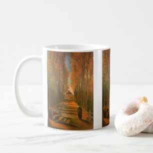 Vincent van Gogh - Avenue of Poplars in Autumn Coffee Mug