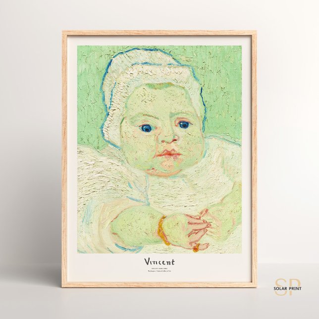 Vincent van Gogh Baby Marcelle Roulin Art Print (Creator Uploaded)