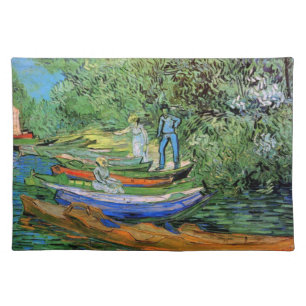 Vincent van Gogh - Bank of the Oise at Auvers Cloth Placemat