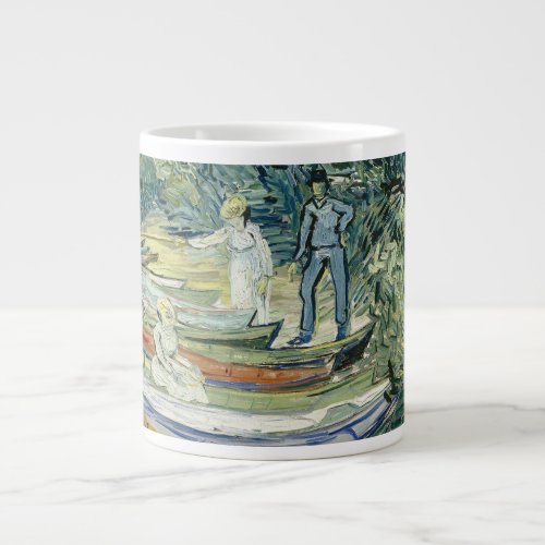 Vincent van Gogh _ Bank of the Oise at Auvers Giant Coffee Mug