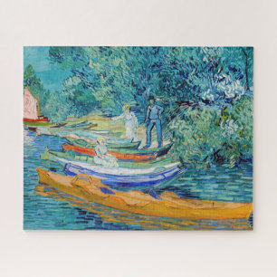 Vincent van Gogh - Bank of the Oise at Auvers Jigsaw Puzzle