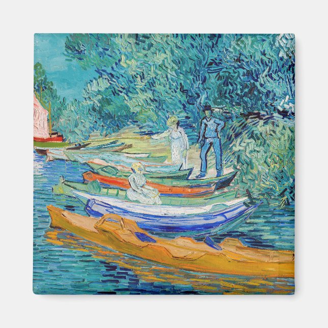 Vincent van Gogh - Bank of the Oise at Auvers Magnet (Front)