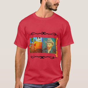 Vincent Van Gogh - bedroom and portrait T-shirt