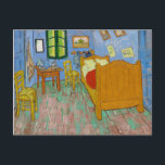 Vincent Van Gogh Bedroom. Impressionism room art Postcard<br><div class="desc">Vincent Van Gogh "The Bedroom" postcard. Impressionism art.</div>