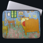 Vincent Van Gogh Bedroom. Impressionism vintage Laptop Sleeve<br><div class="desc">Vincent Van Gogh "The Bedroom" laptop sleeve. Blue impressionism art.</div>