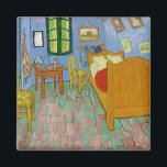 Vincent Van Gogh Bedroom. Impressionism vintage Magnet<br><div class="desc">Vincent Van Gogh "The Bedroom" magnet.</div>