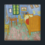Vincent Van Gogh Bedroom. Impressionism vintage Magnet<br><div class="desc">Vincent Van Gogh "The Bedroom" magnet.</div>