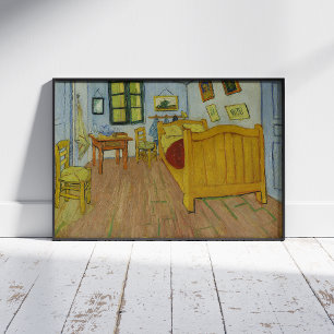 Vincent Van Gogh, Bedroom in Arles, 1st Version Wall Decal