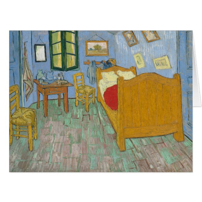 Vincent Van Gogh, Bedroom in Arles, 2nd Version Cards (Front Horizontal)