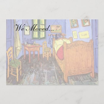 Vincent Van Gogh - Bedroom In Arles Fine Art Announcement by ArtLoversCafe at Zazzle