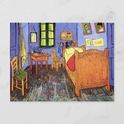 Vincent Van Gogh _ Bedroom In Arles Fine Art Postcard