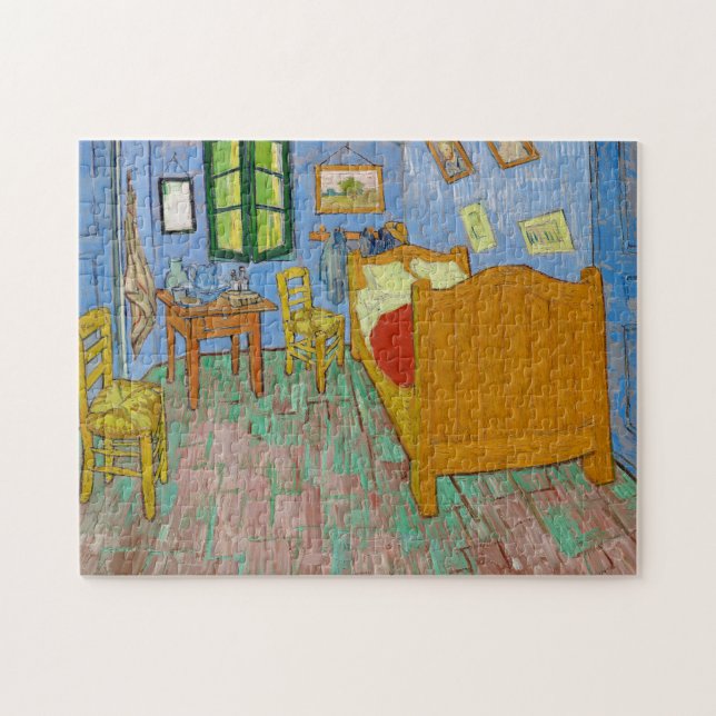 Vincent van Gogh Bedroom in Arles Painting Jigsaw Puzzle (Horizontal)