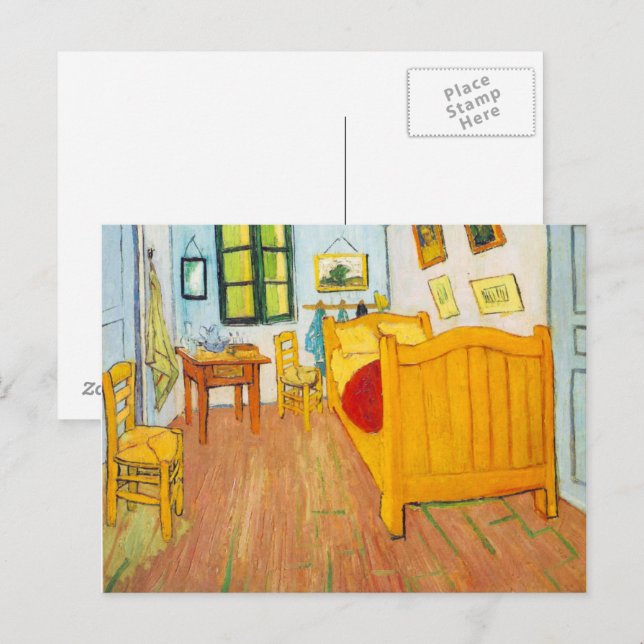 Vincent Van Gogh - Bedroom in Arles Postcard | Zazzle