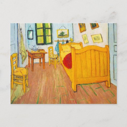 Vincent Van Gogh _ Bedroom in Arles Postcard