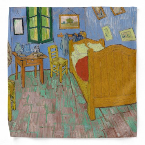 Vincent Van Gogh Bedroom Painting Bandana