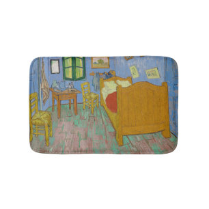 Vincent Van Gogh Bedroom Painting Bath Mat