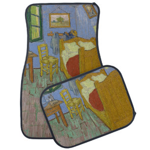 Vincent Van Gogh Bedroom Painting Car Floor Mat