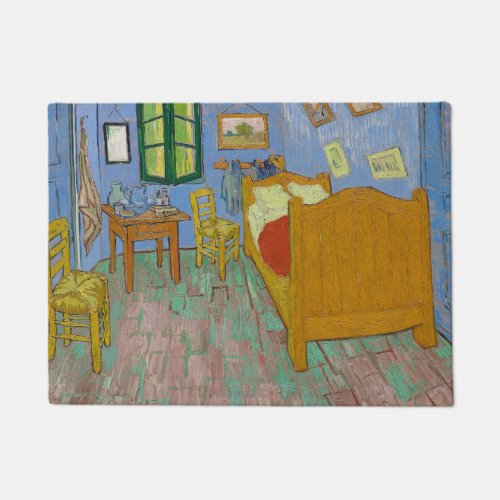 Vincent Van Gogh Bedroom Painting Doormat