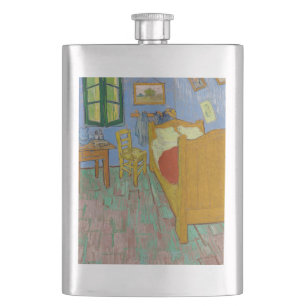 Vincent Van Gogh Bedroom Painting Flask