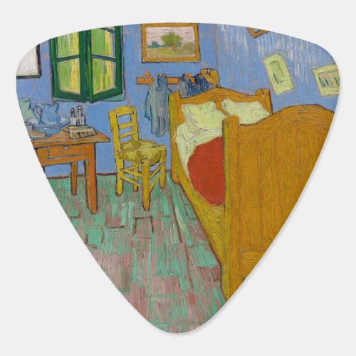 Vincent Van Gogh Bedroom Painting Guitar Pick