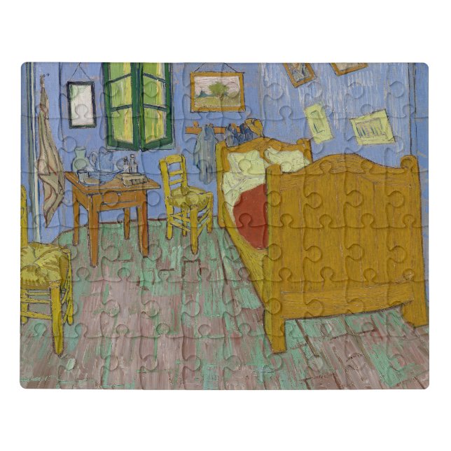 Vincent Van Gogh Bedroom Painting Jigsaw Puzzle (Puzzle Horizontal)