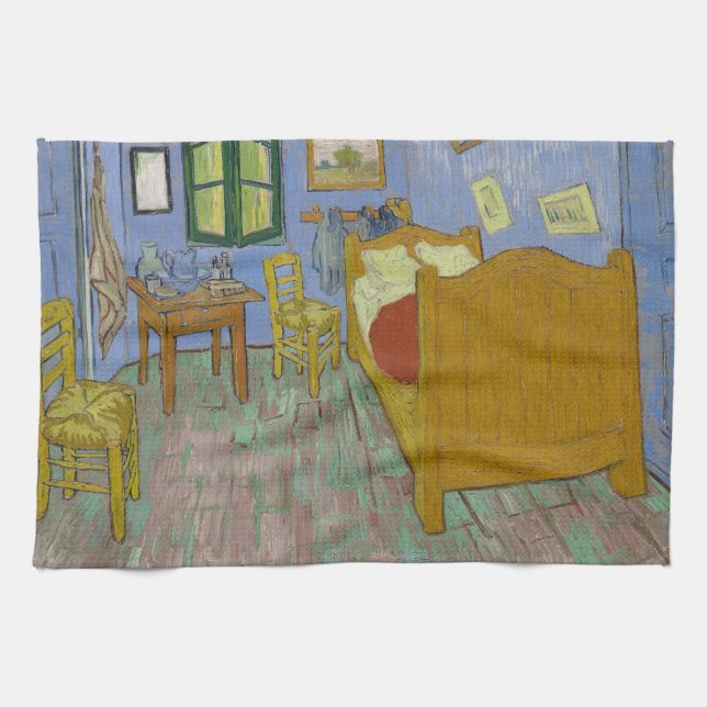 Vincent Van Gogh Bedroom Painting Kitchen Towel (Horizontal)