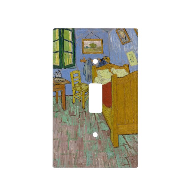 Vincent Van Gogh Bedroom Painting Light Switch Cover (Front)