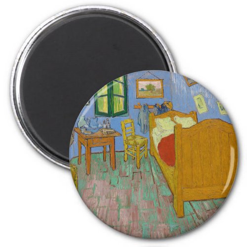 Vincent Van Gogh Bedroom Painting Magnet
