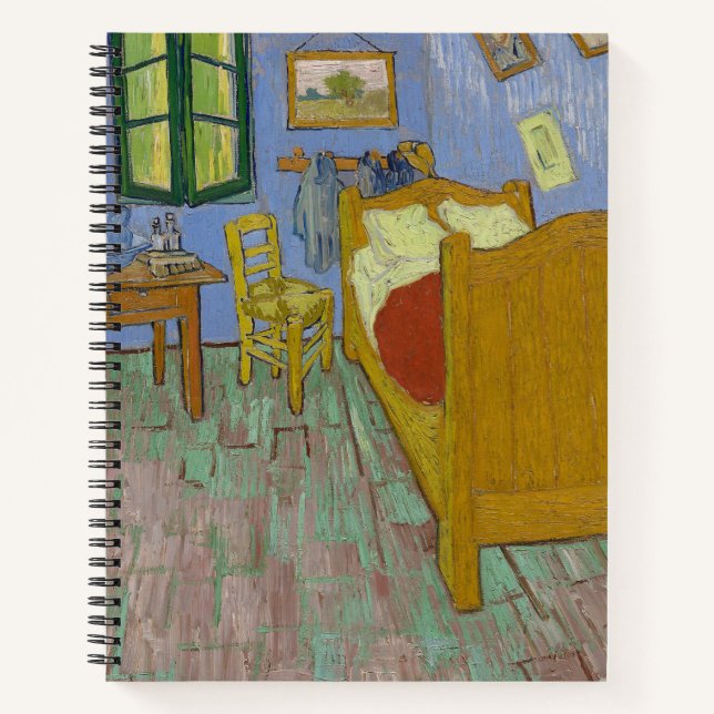 Vincent Van Gogh Bedroom Painting Notebook (Front)