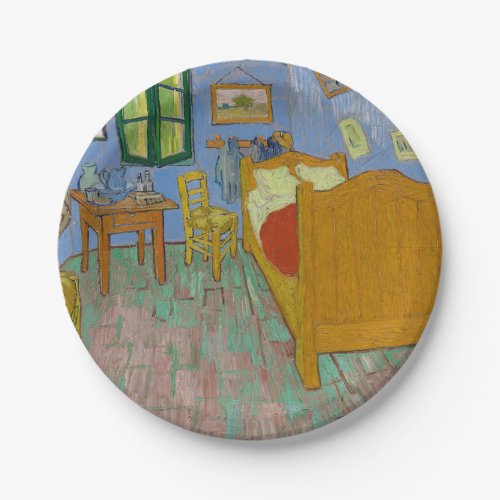 Vincent Van Gogh Bedroom Painting Paper Plates