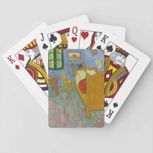 Vincent Van Gogh Bedroom Painting Poker Cards