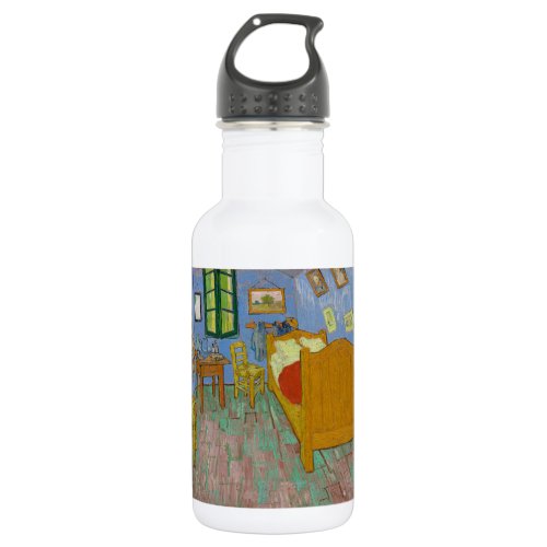 Vincent Van Gogh Bedroom Painting Stainless Steel Water Bottle