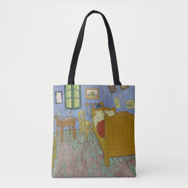 Vincent Van Gogh Bedroom Painting Tote Bag (Front)