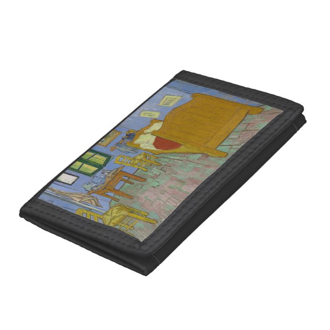 Vincent Van Gogh Bedroom Painting Trifold Wallet (Bottom)