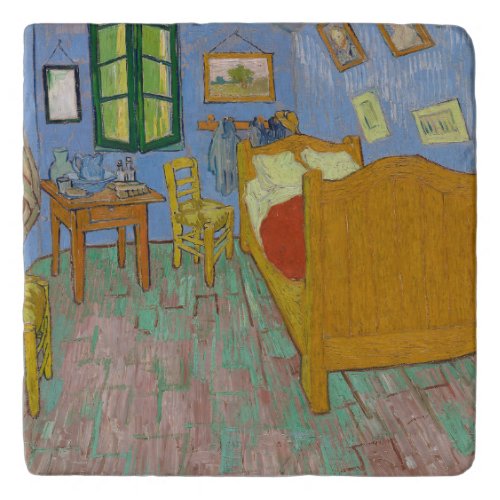 Vincent Van Gogh Bedroom Painting Trivet