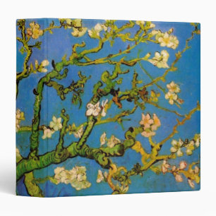 Vincent van Gogh - Blossoming Almond Tree 3 Ring Binder