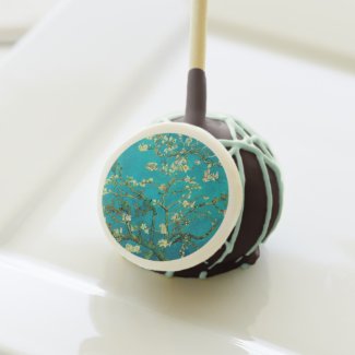 Vincent Van Gogh Blossoming Almond Tree Cake Pops