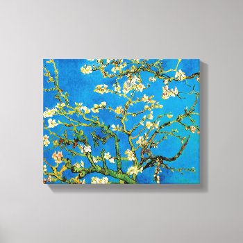 Vincent Van Gogh - Blossoming Almond Tree Fine Art Canvas Print by ArtLoversCafe at Zazzle