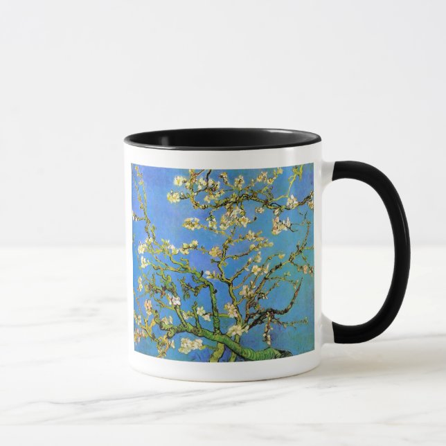 Vincent Van Gogh - Blossoming Almond Tree Fine Art Mug (Right)