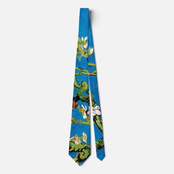 Vincent Van Gogh - Blossoming Almond Tree Fine Art Tie by ArtLoversCafe at Zazzle