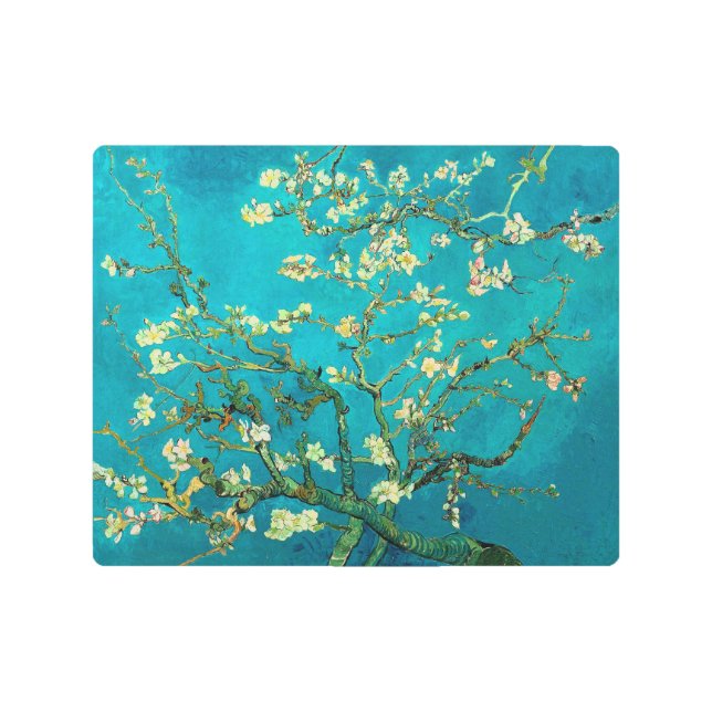 Vincent Van Gogh Blossoming Almond Tree Floral Art (Front)