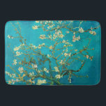 Vincent Van Gogh Blossoming Almond Tree Floral Art Bath Mat<br><div class="desc">Vincent Van Gogh Blossoming Almond Tree Vintage Floral Art Blossoming Almond Tree is an 1890 painting by Dutch post-impressionist artist Vincent van Gogh. Almond Blossoms is a group of several paintings made in 1888 and 1890 by Vincent van Gogh in Arles and Saint-Rémy, southern France of blossoming almond trees. Flowering...</div>
