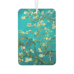 Vincent Van Gogh Blossoming Almond Tree Floral Art Car Air Freshener