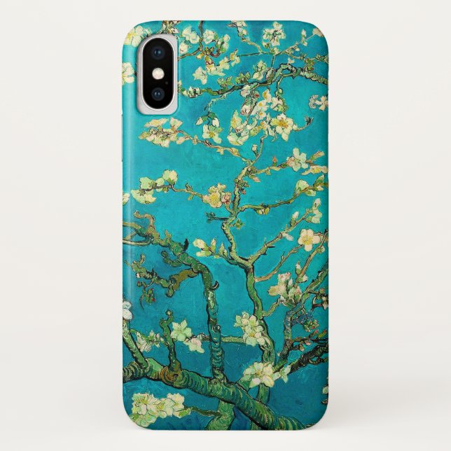 Vincent Van Gogh Blossoming Almond Tree Floral Art Case-Mate iPhone Case (Back)