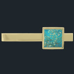 Vincent Van Gogh Blossoming Almond Tree Floral Art Gold Finish Tie Clip<br><div class="desc">Vincent Van Gogh Blossoming Almond Tree Vintage Floral Art Blossoming Almond Tree is an 1890 painting by Dutch post-impressionist artist Vincent van Gogh. Almond Blossoms is a group of several paintings made in 1888 and 1890 by Vincent van Gogh in Arles and Saint-Rémy, southern France of blossoming almond trees. Flowering...</div>