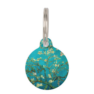 Vincent Van Gogh Blossoming Almond Tree Floral Art Pet Tag