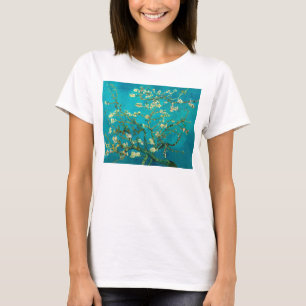 Vincent Van Gogh Blossoming Almond Tree Floral Art T-Shirt