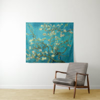 Vincent Van Gogh Blossoming Almond Tree Floral Art