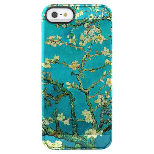 Vincent Van Gogh Blossoming Almond Tree Floral Art Clear iPhone SE55s Case