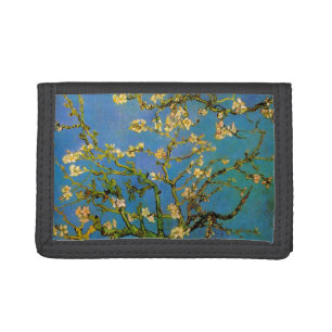 Vincent van Gogh - Blossoming Almond Tree Tri-fold Wallet